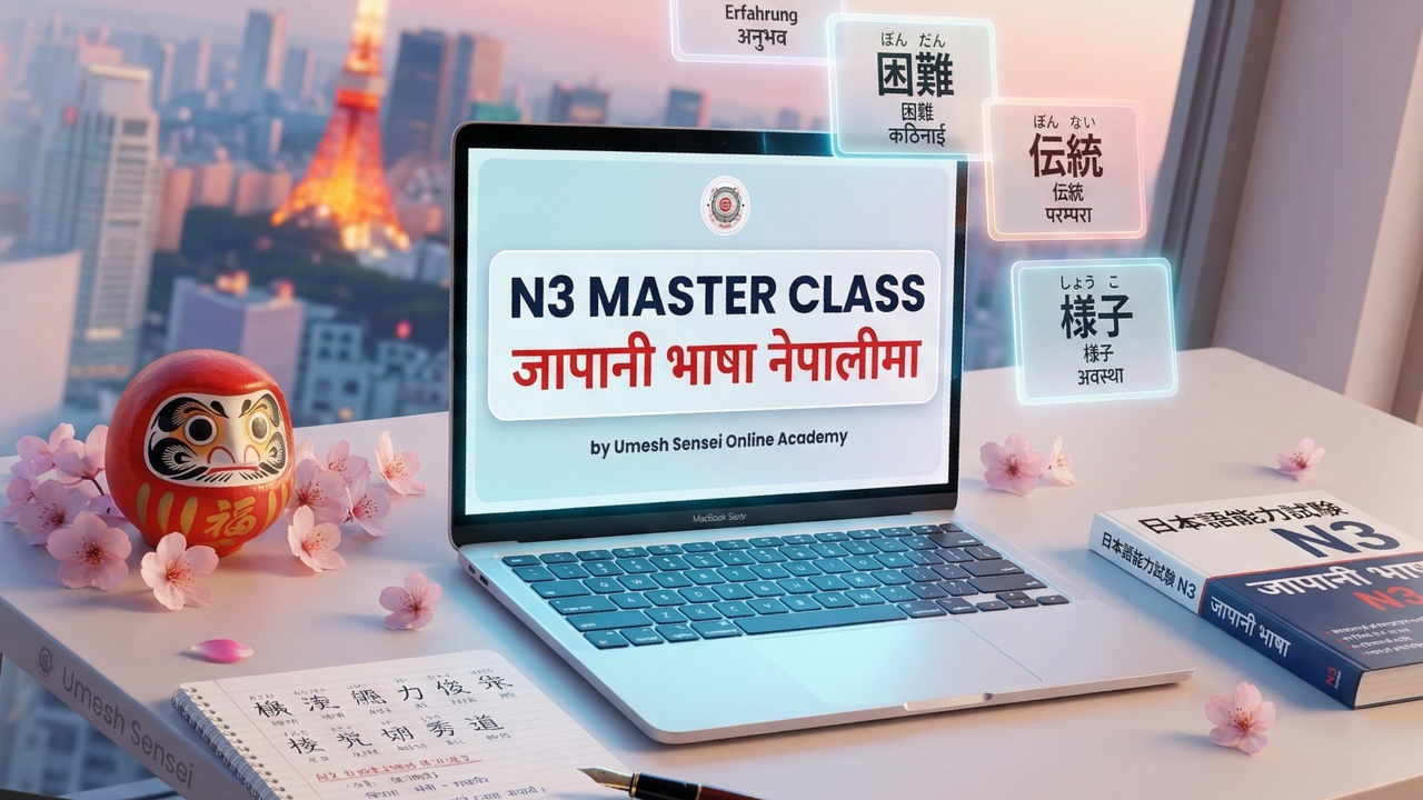 JLPT N3 Masterclass: Zero to Hero